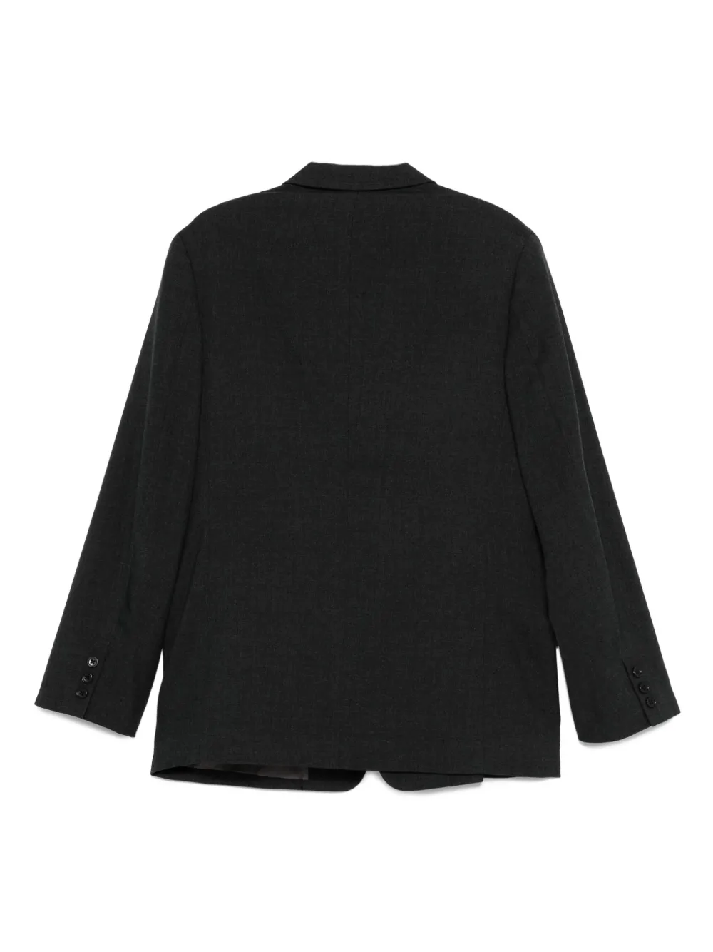 Yohji Yamamoto Pre-Owned 1990s buttoned wool jacket | Image 2
