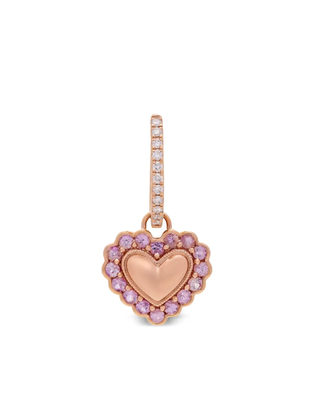 Kalthams Pavilion Jewellery 18K rose gold diamond and pink sapphire Kalthams Pavilion Jewellery 18K rose gold diamond and pink sapphire