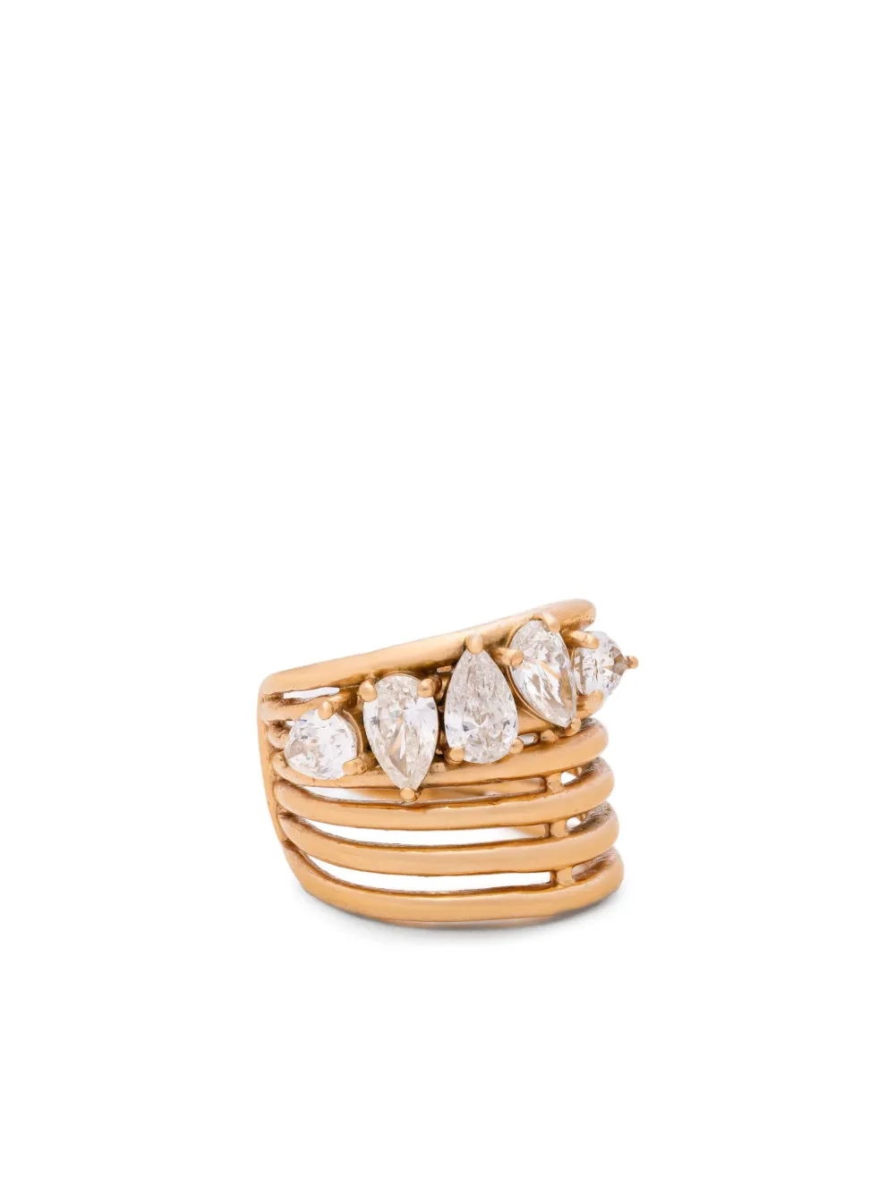 Stone Fine Jewelry Cluffer ダイヤモンド イヤーカフ 18Kイエローゴールド - ゴールドトーン Stone Fine Jewelry Cluffer ダイヤモンド イヤーカフ 18Kイエローゴールド - ゴールドトーン