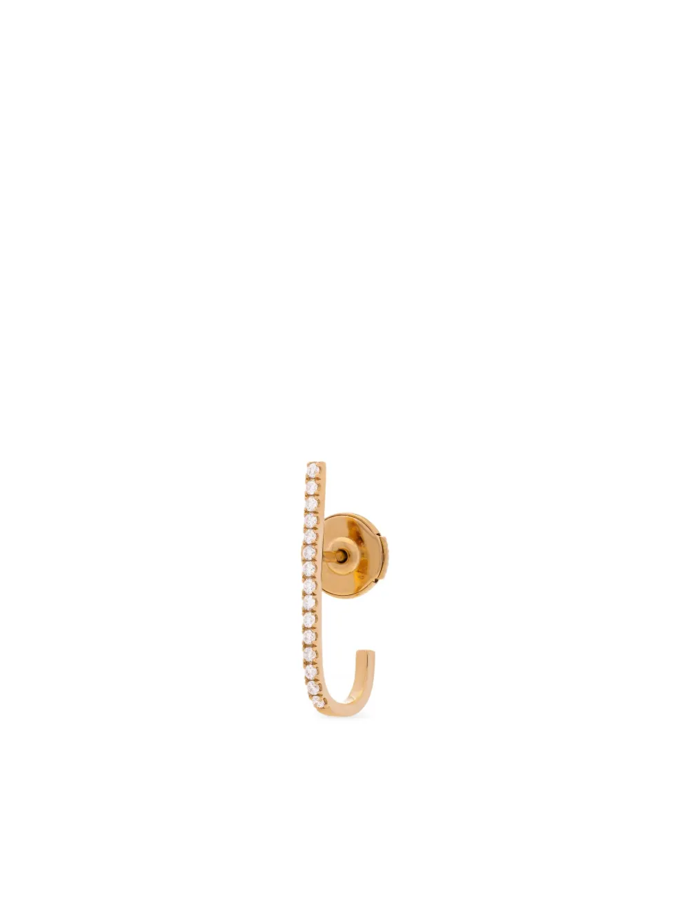 The Drays 18K yellow gold mini Barre diamond earring - ゴールドトーン The Drays 18K yellow gold mini Barre diamond earring - ゴールドトーン