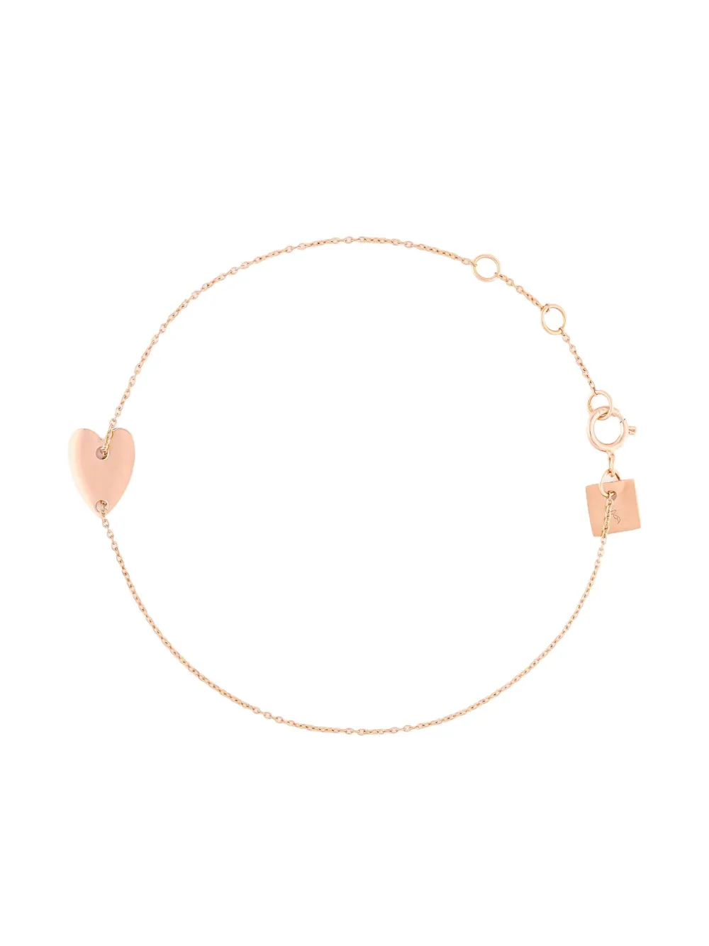 GINETTE NY 18K rose gold Heart bracelet - ピンク GINETTE NY 18K rose gold Heart bracelet - ピンク