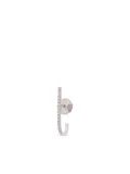 The Drays 18K white gold Mini Barre diamond earring - Silver