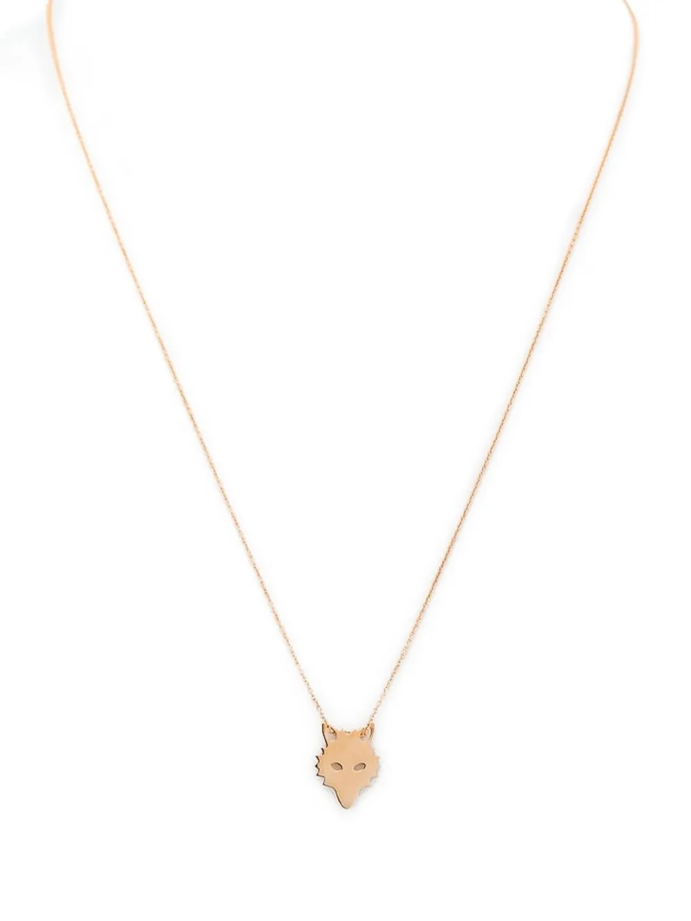 GINETTE NY 18K rose gold mini Wolf necklace - ピンク GINETTE NY 18K rose gold mini Wolf necklace - ピンク
