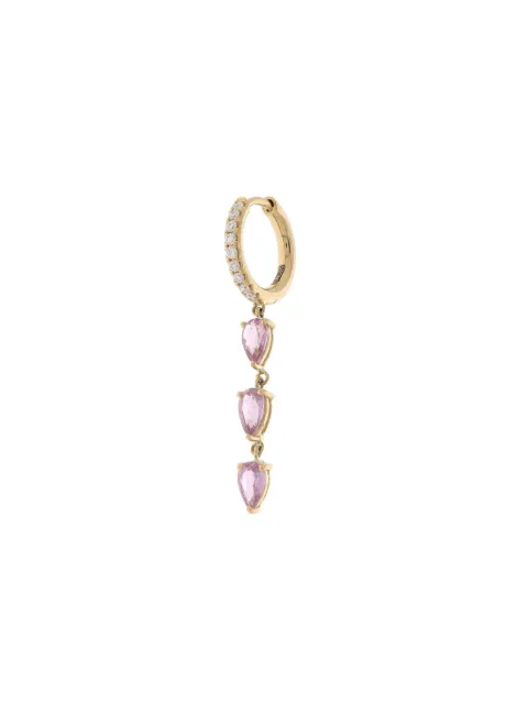 Stone Fine Jewelry 18K yellow gold sapphire earring