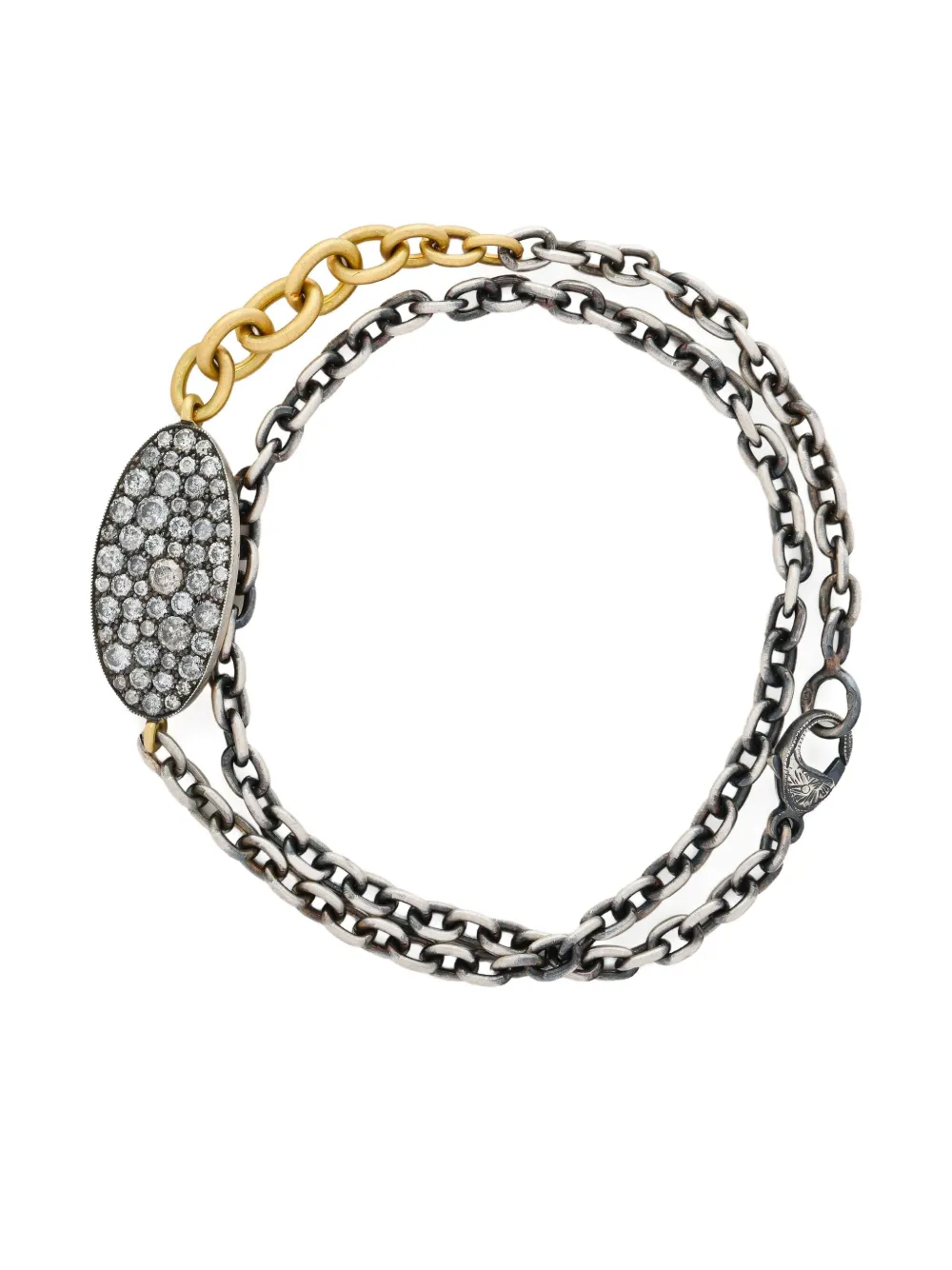 Sylva & Cie 18K yellow gold Ten Tables diamond bracelet | Image 2