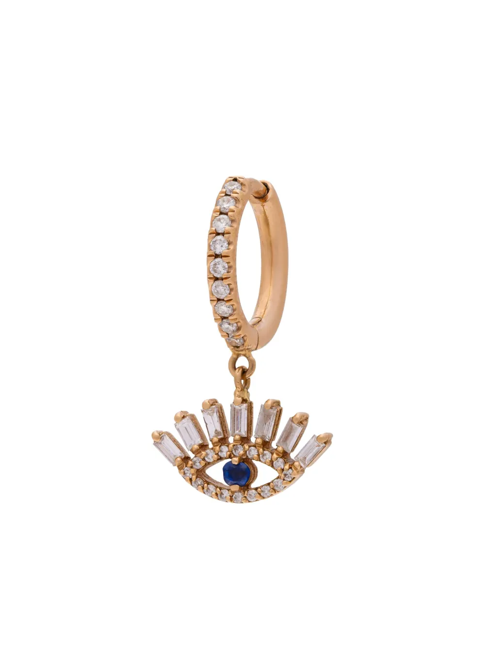 Stone Fine Jewelry 18K yellow gold Evil Eye diamond earring - ゴールドトーン Stone Fine Jewelry 18K yellow gold Evil Eye diamond earring - ゴールドトーン