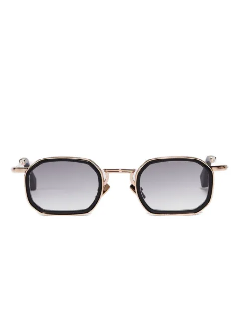 John Dalia Samuel - C114 geometric gold-rim sunglasses