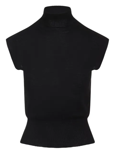 Rick Owens top con cuello de tortuga