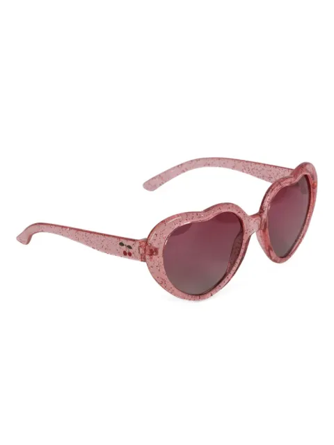 Konges Sløjd glitter heart sunglasses