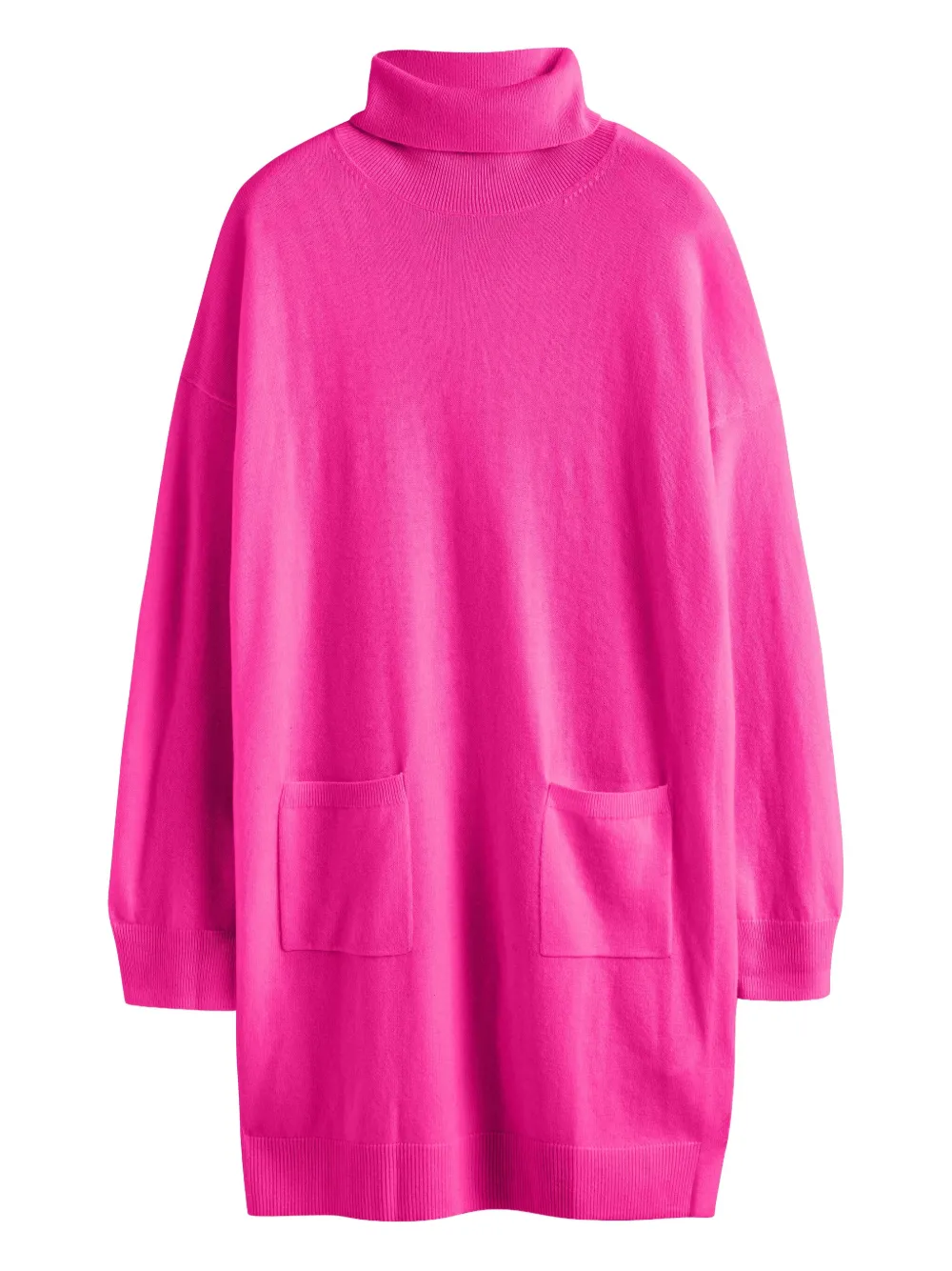 Chinti & Parker Pocket Mini Dress In Pink