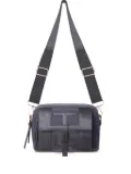 Honor The Gift logo-closure crossbody bag - Grey