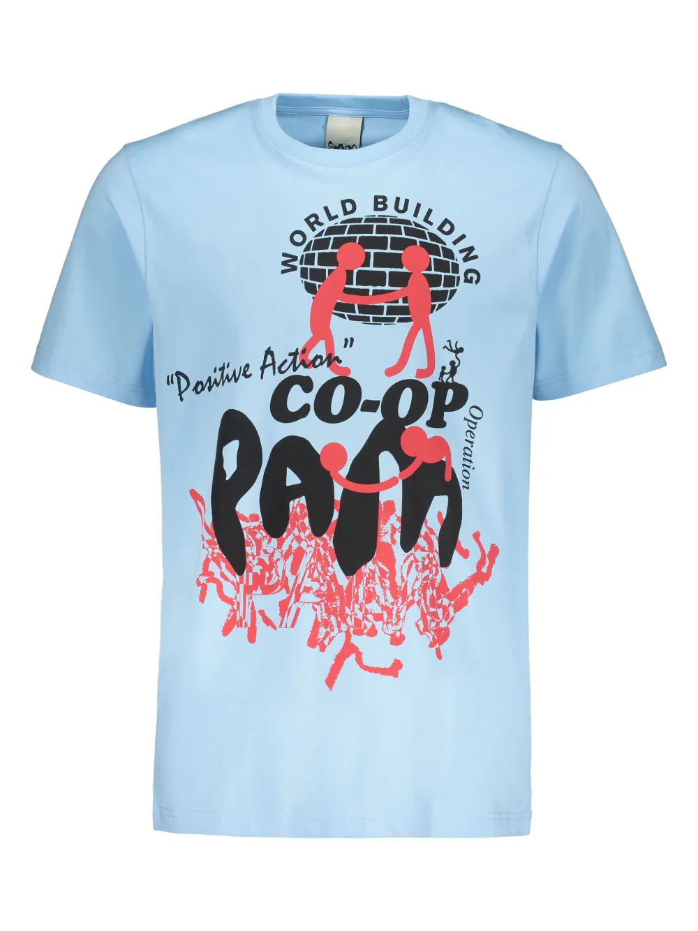 Perks And Mini graphic-print T-shirt | Blue | Image 1