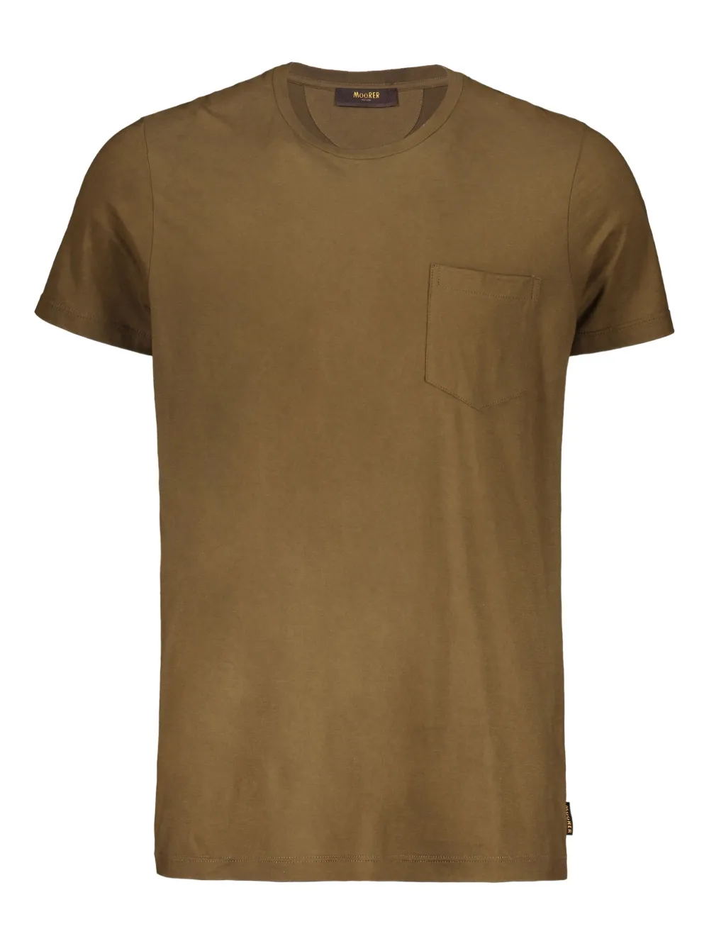 Moorer Bruzio patch-pocket T-shirt Bruin