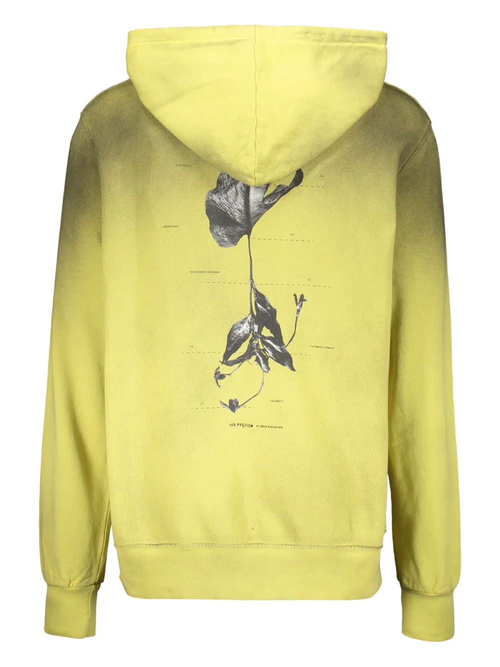 ISO.POETISM adjustable-hood back-print hoodie | Hoodies | Image 2
