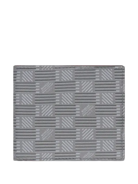 Moreau printed leather wallet