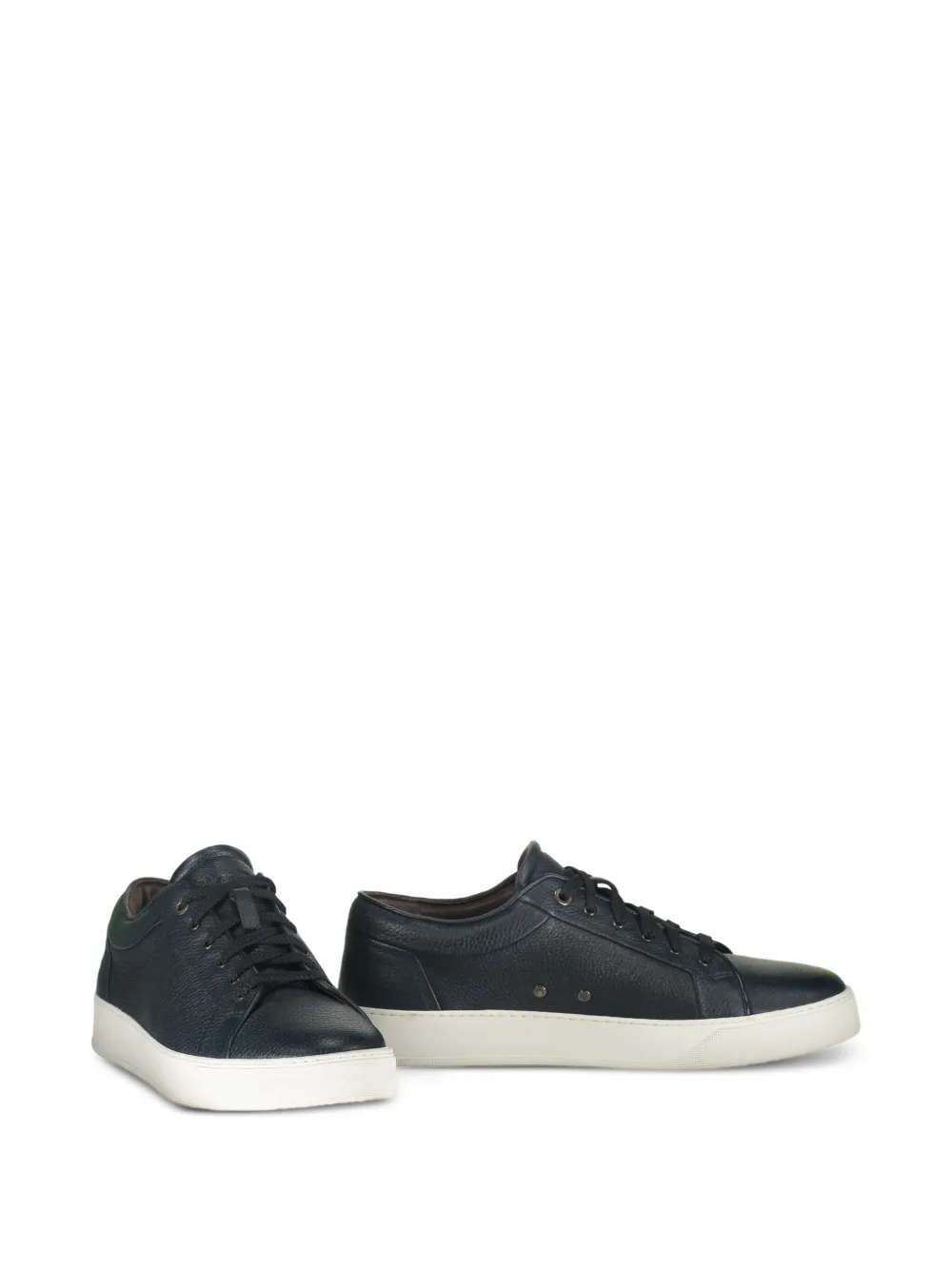 Moorer grainy leather low-top sneakers | Low-Tops | Image 2