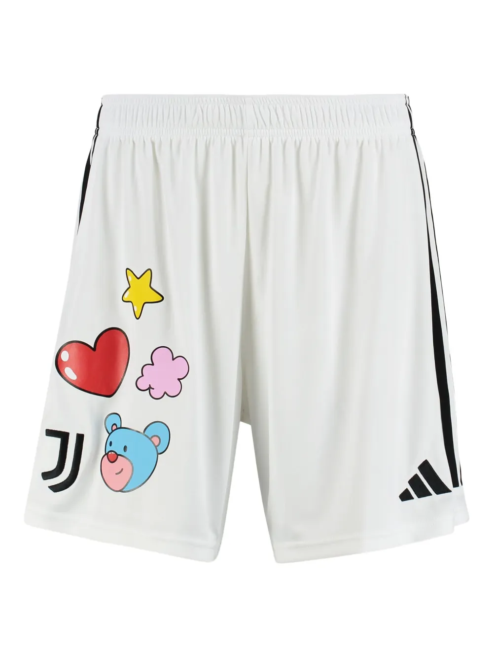 adidas x inBetweeners x Juventus jersey set met teddybeerprint Wit