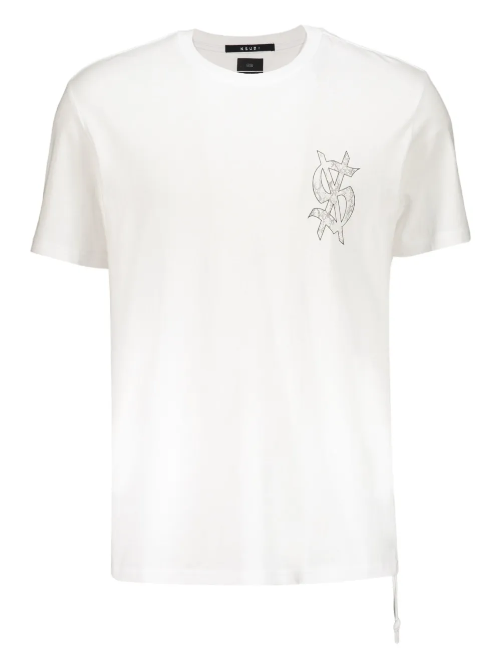 Ksubi cotton back-print T-shirt Wit