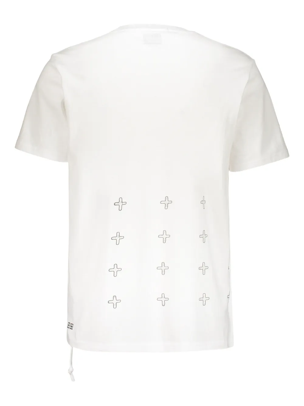 Ksubi cotton back-print T-shirt Wit