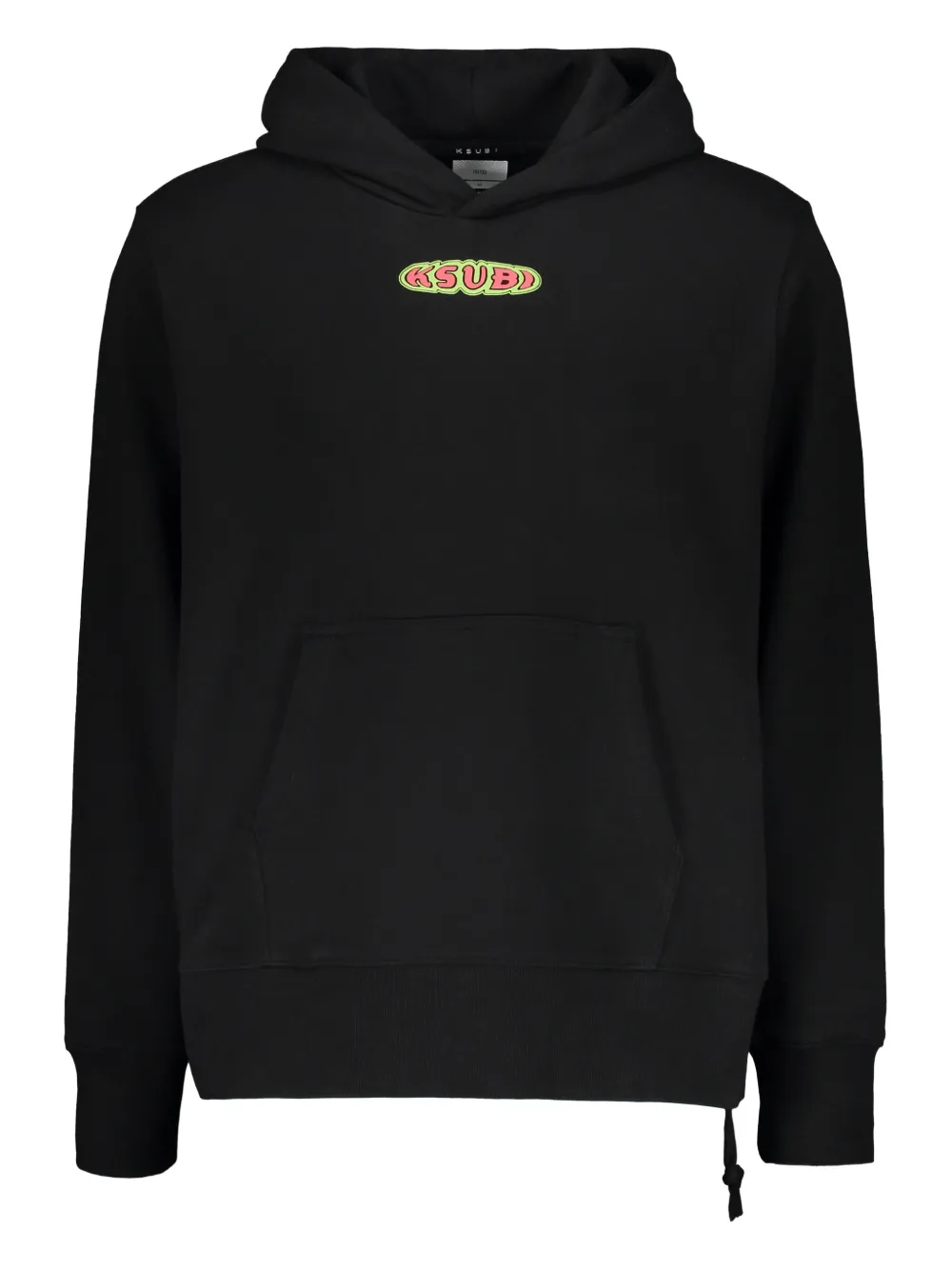 Ksubi adjustable-hood hoodie Zwart