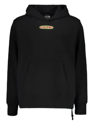 追跡便【KSUBI】イントルーダーエクセス ロゴパーカー ブラック ◇コラボ◇BORN X RAISED X STUSSY LOGO ZIP HOODIE◇関税込