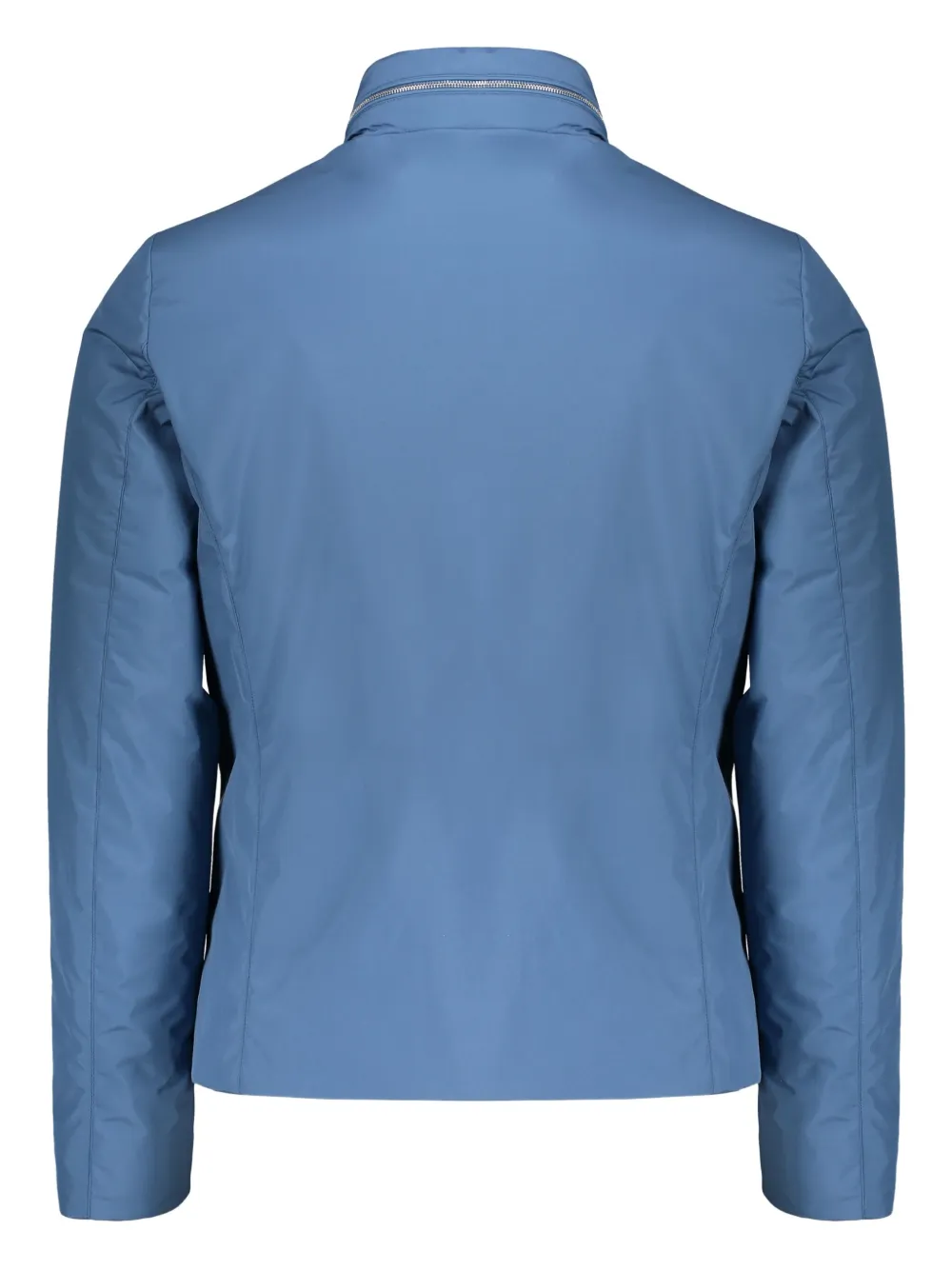 Moorer Alcide concealed-hood jacket Blauw
