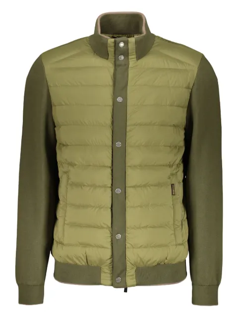 Moorer quilted-design jacket