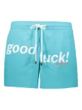 MR. SATURDAY drawstring swim shorts - Blue