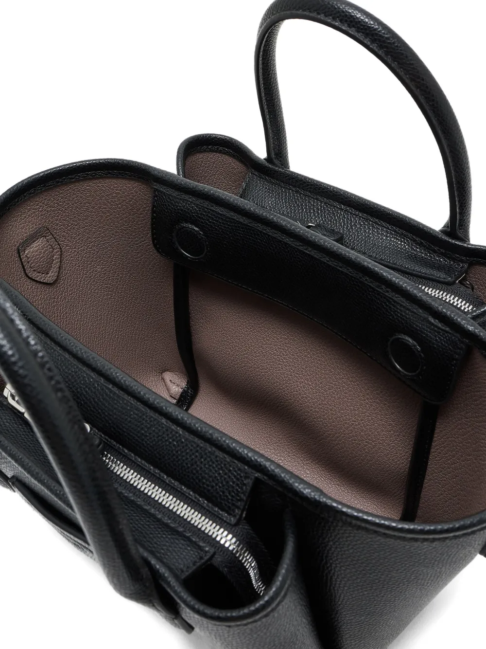 Emporio Armani Shopper met handvatten Zwart