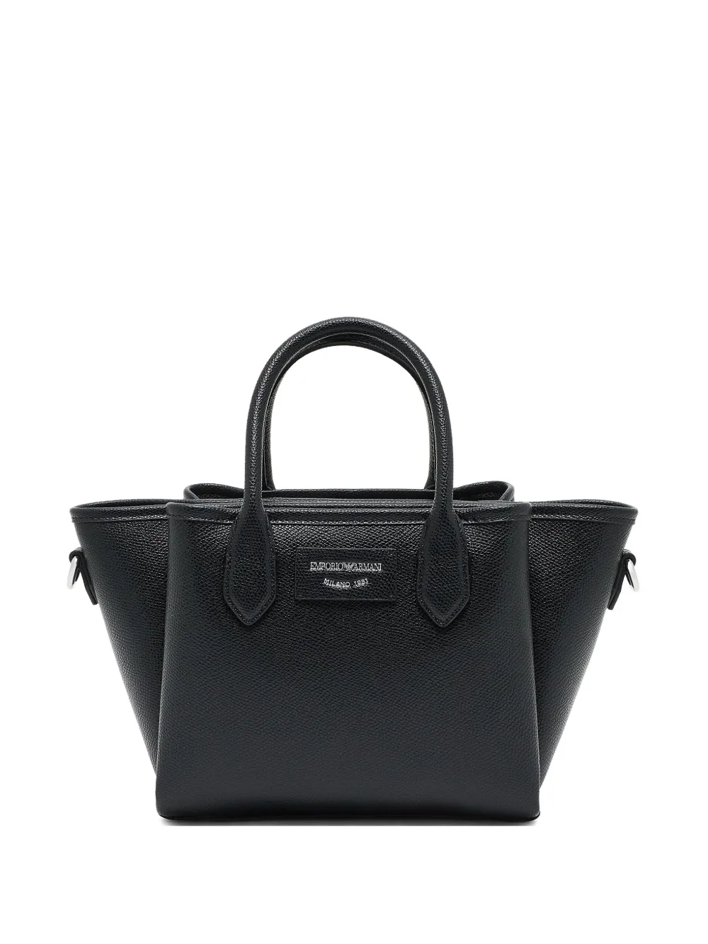 Emporio Armani Shopper met handvatten Zwart