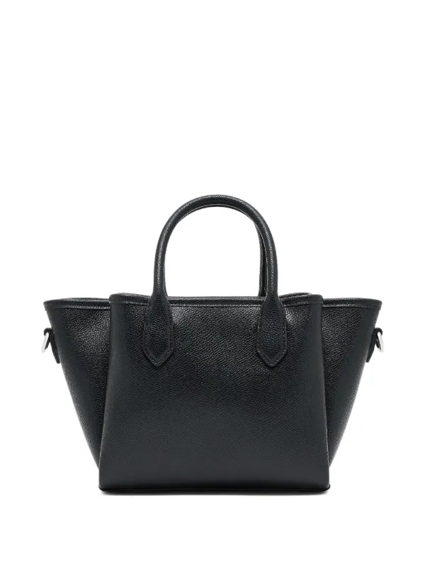 Emporio Armani Bolsa Tote Com Alça De Mão | Preto | FARFETCH BR