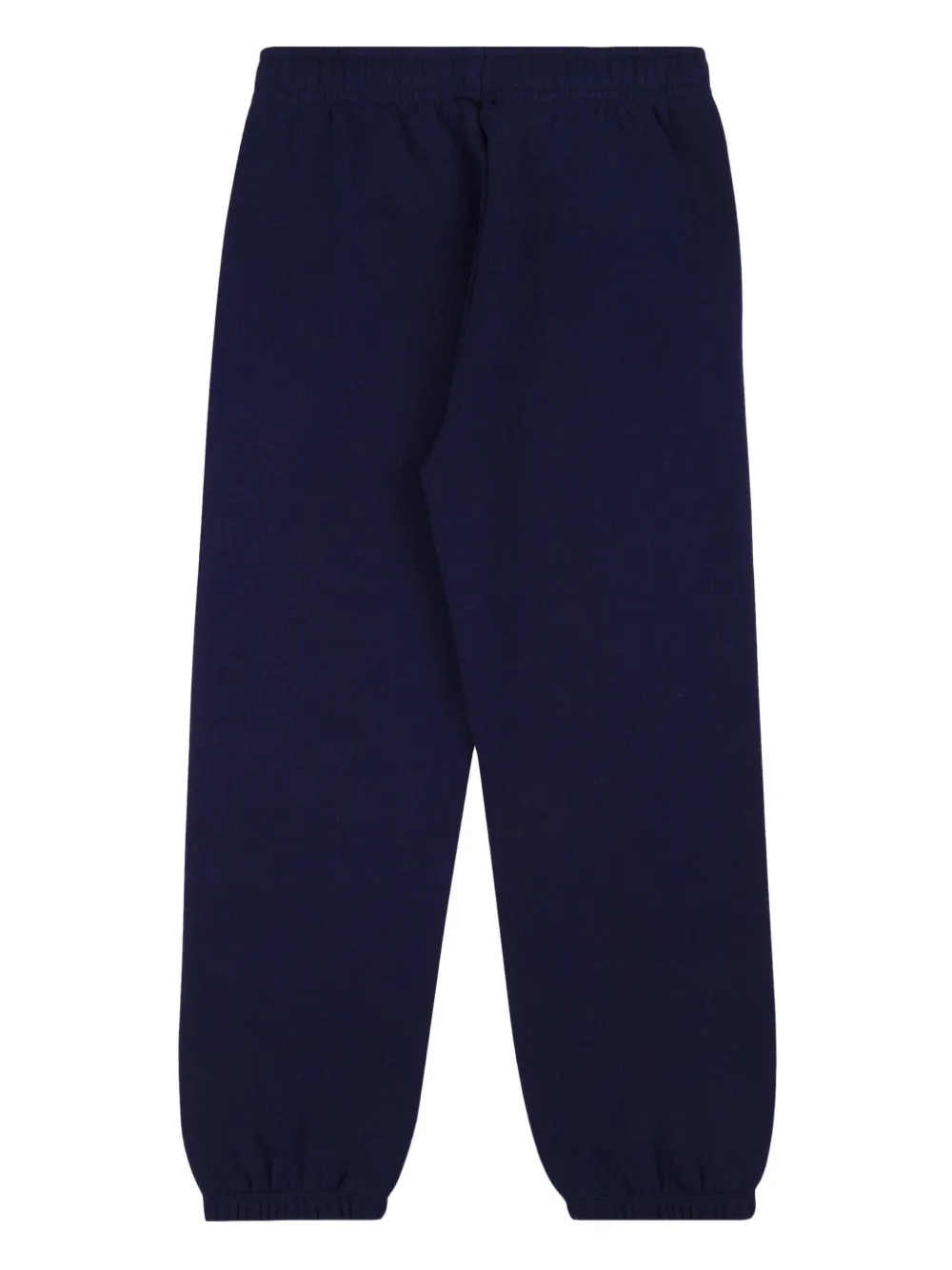 SPORTY & RICH KIDS logo-crest sweatpants Blauw
