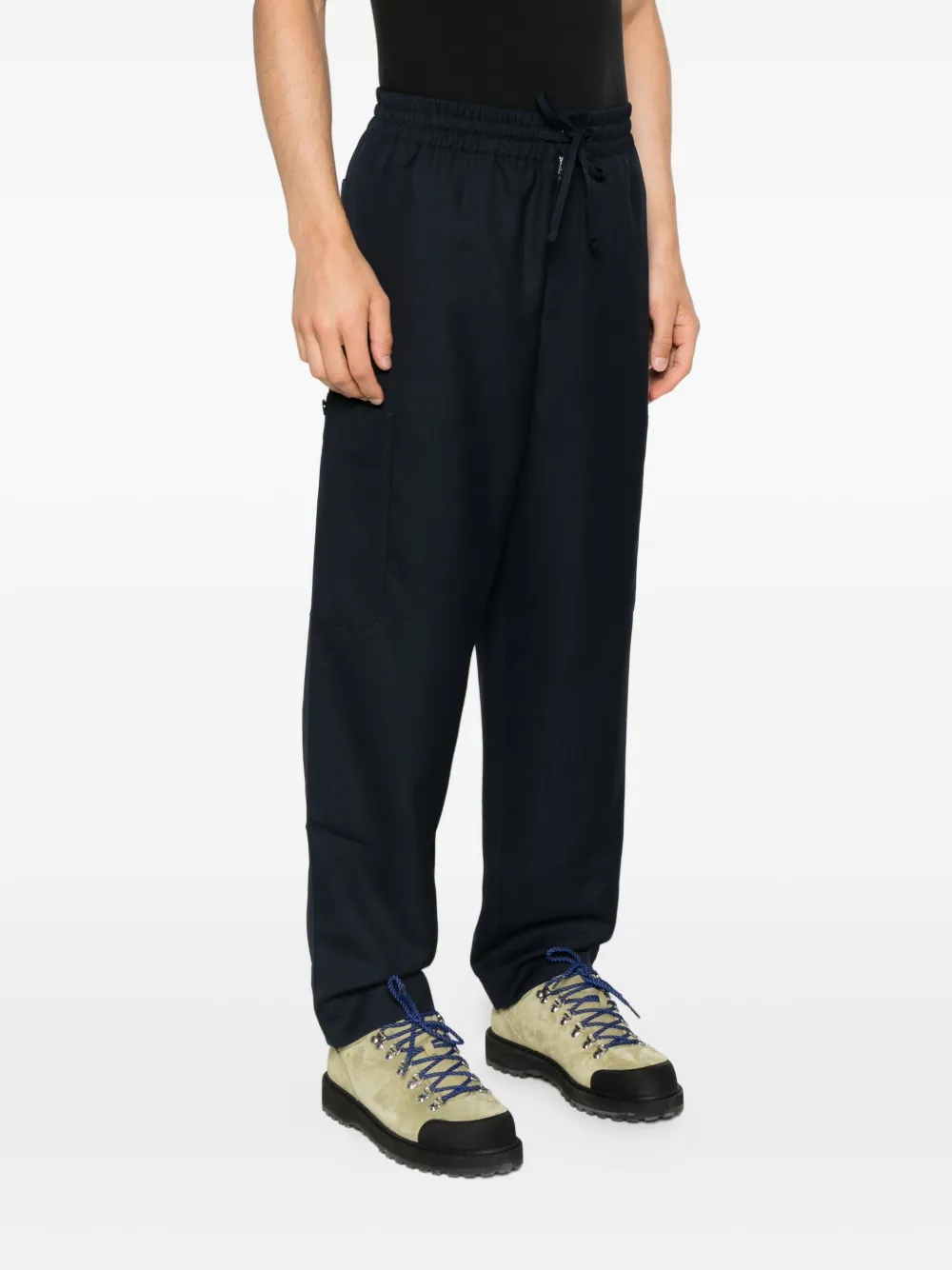 Kenzo Broek van scheerwol Blauw