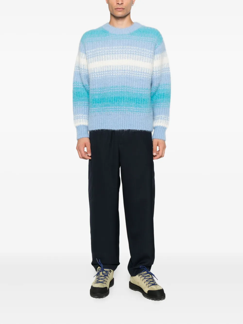 Kenzo Broek van scheerwol Blauw