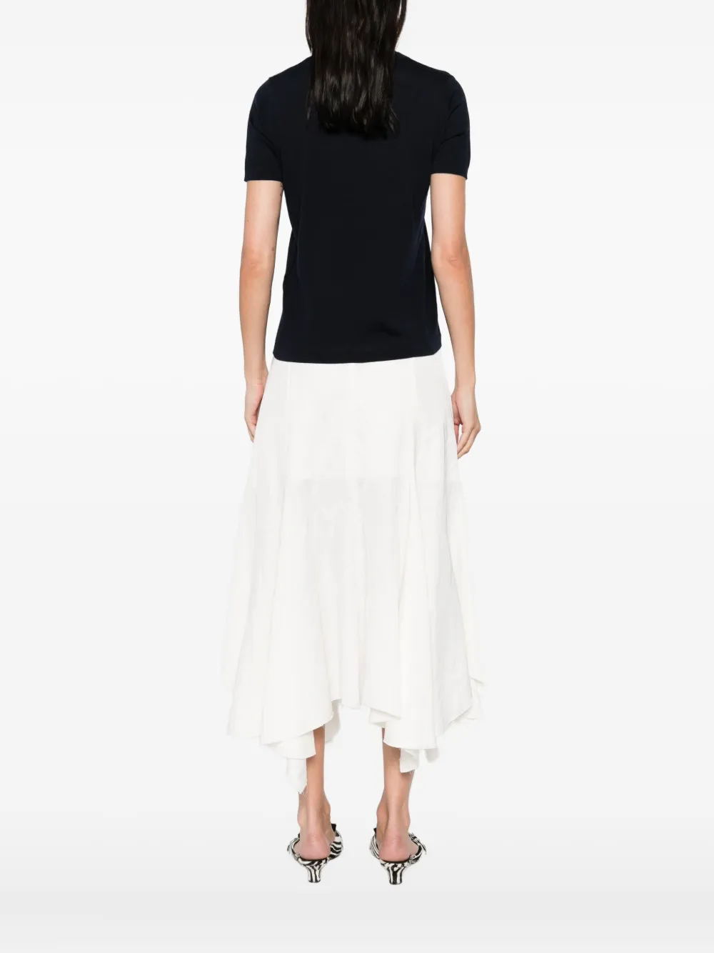 'S Max Mara Wollen T-shirt Blauw