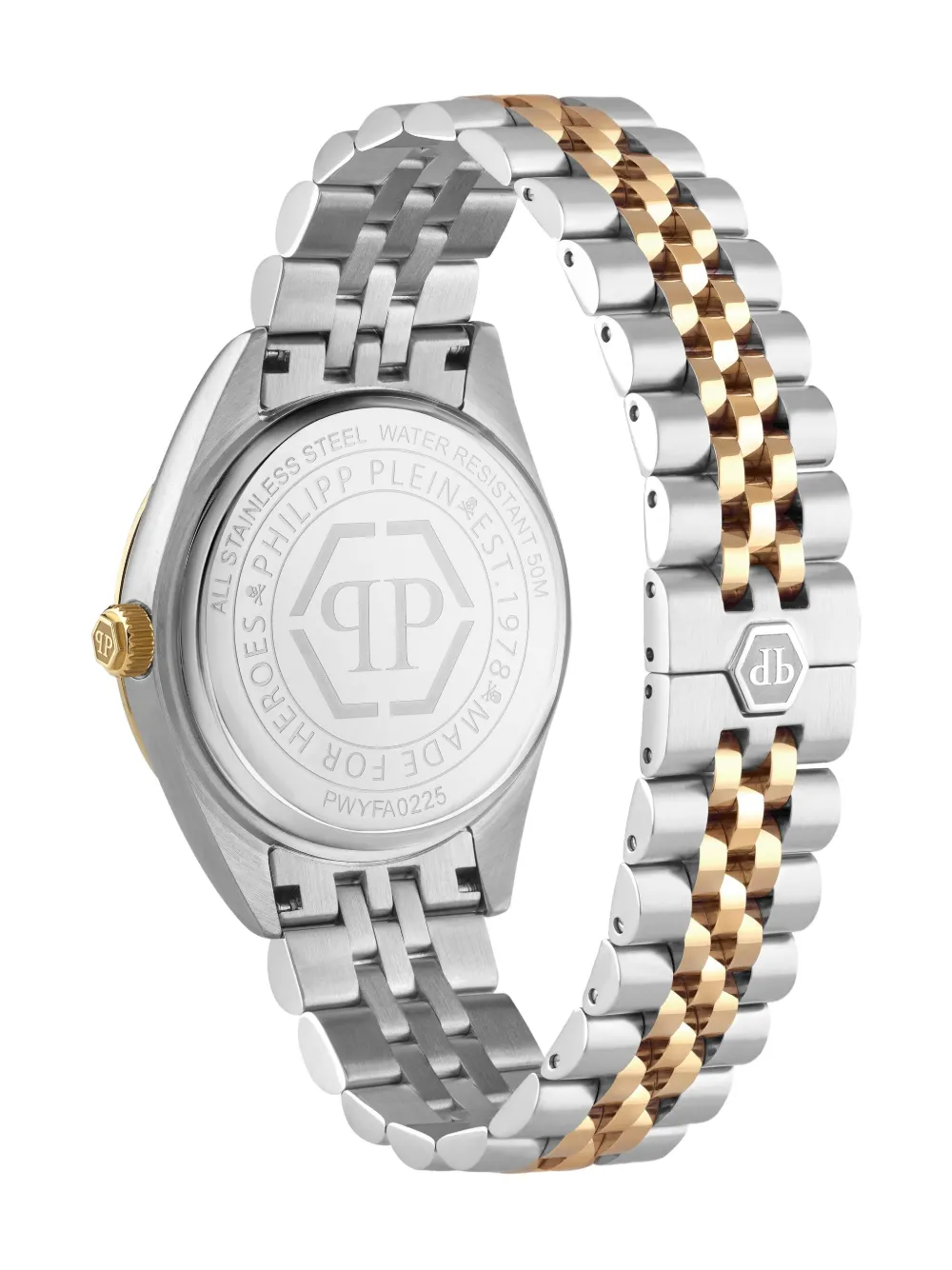 Philipp Plein Date Superlative 41mm In Metallic