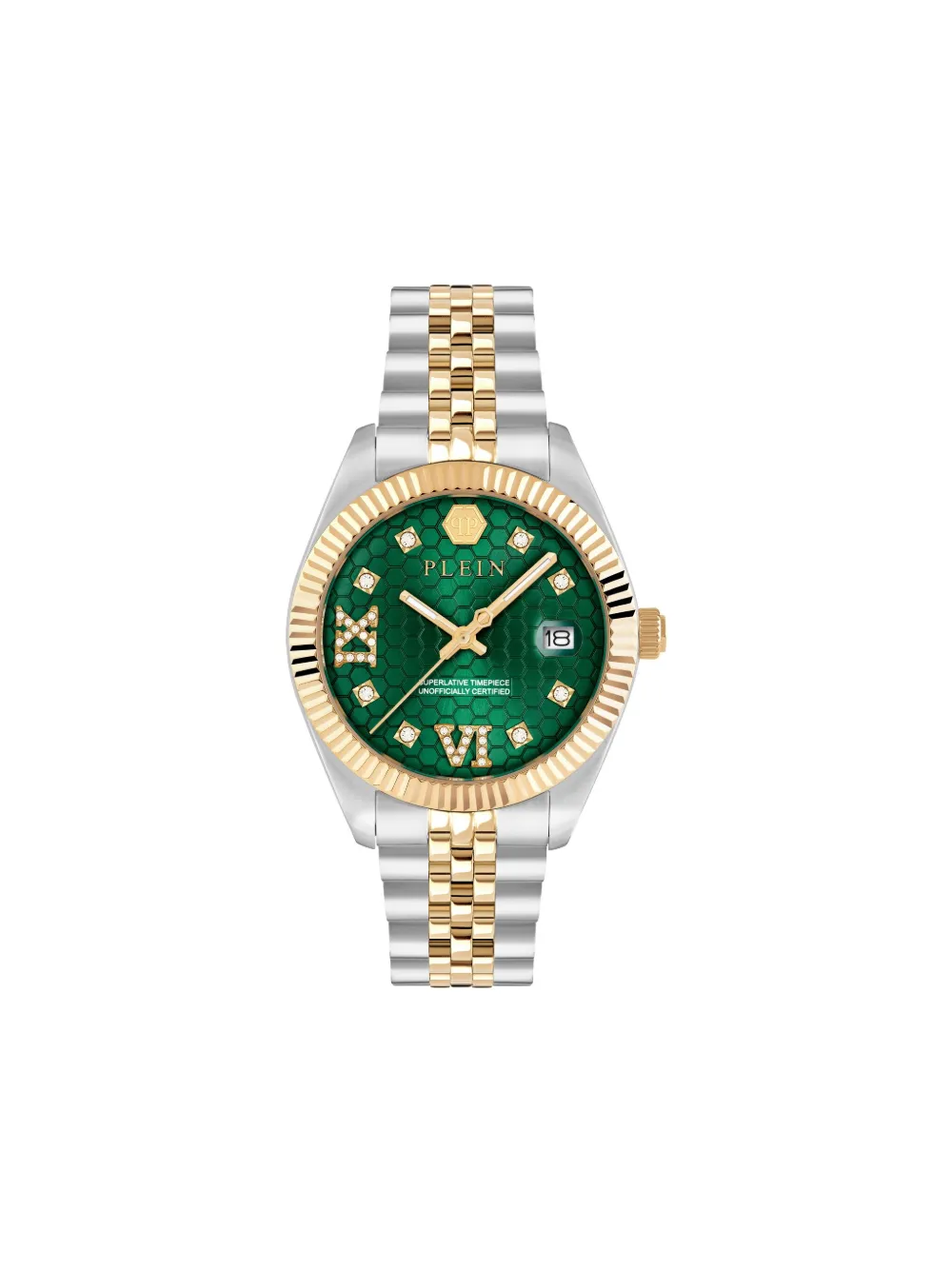 Philipp Plein Date Superlative 41mm | Green | Image 1