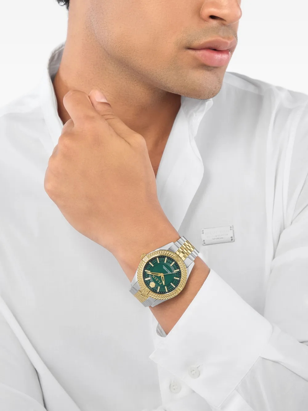 Philipp Plein Icon Chain 43 mm - Groen