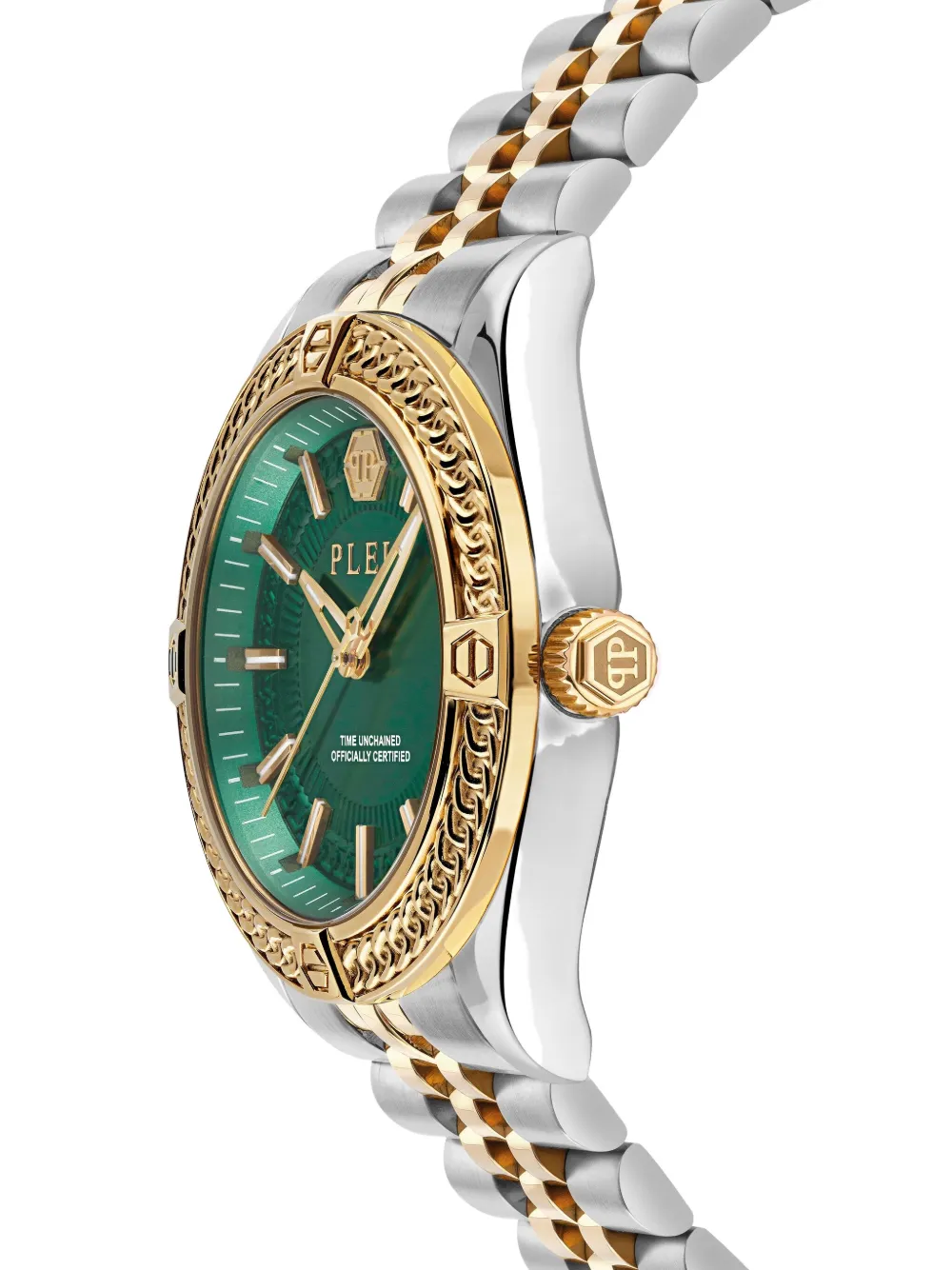 Philipp Plein Plein Icon Chain Bracelet Watch In Metallic