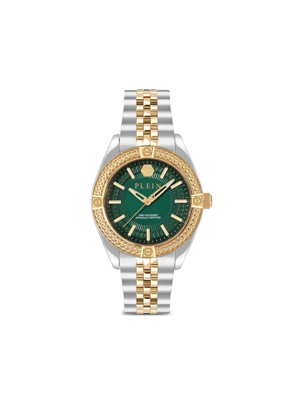 Philipp Plein Icon Chain 43mm | Green | Image 1