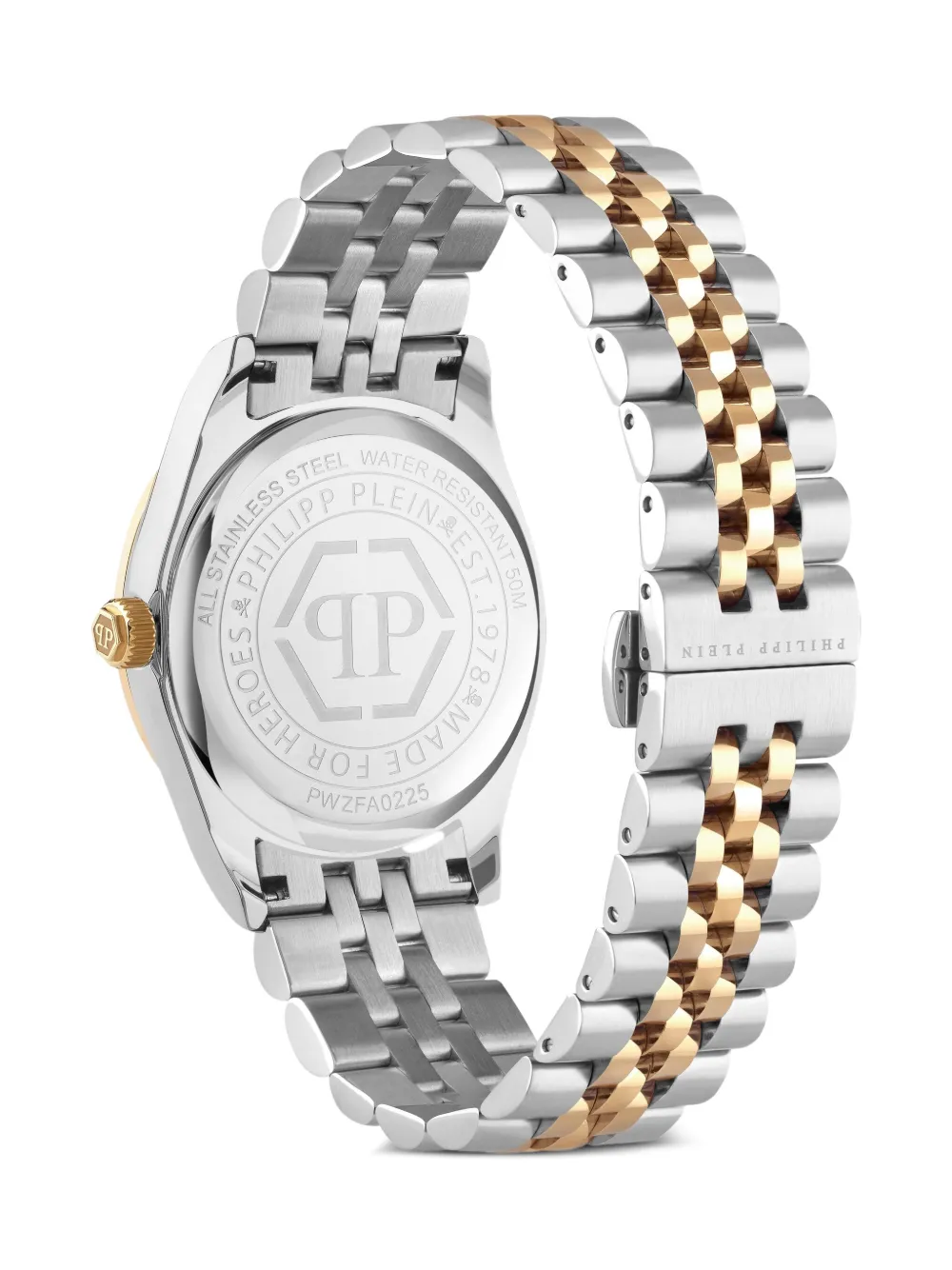 Philipp Plein Plein Icon Chain Bracelet Watch In Metallic