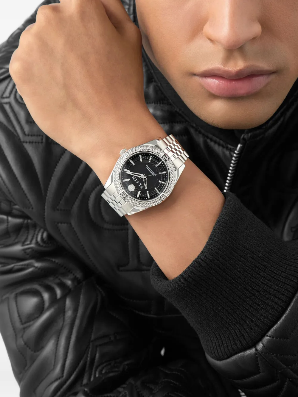 Philipp Plein Icon Chain 43 mm - Zwart