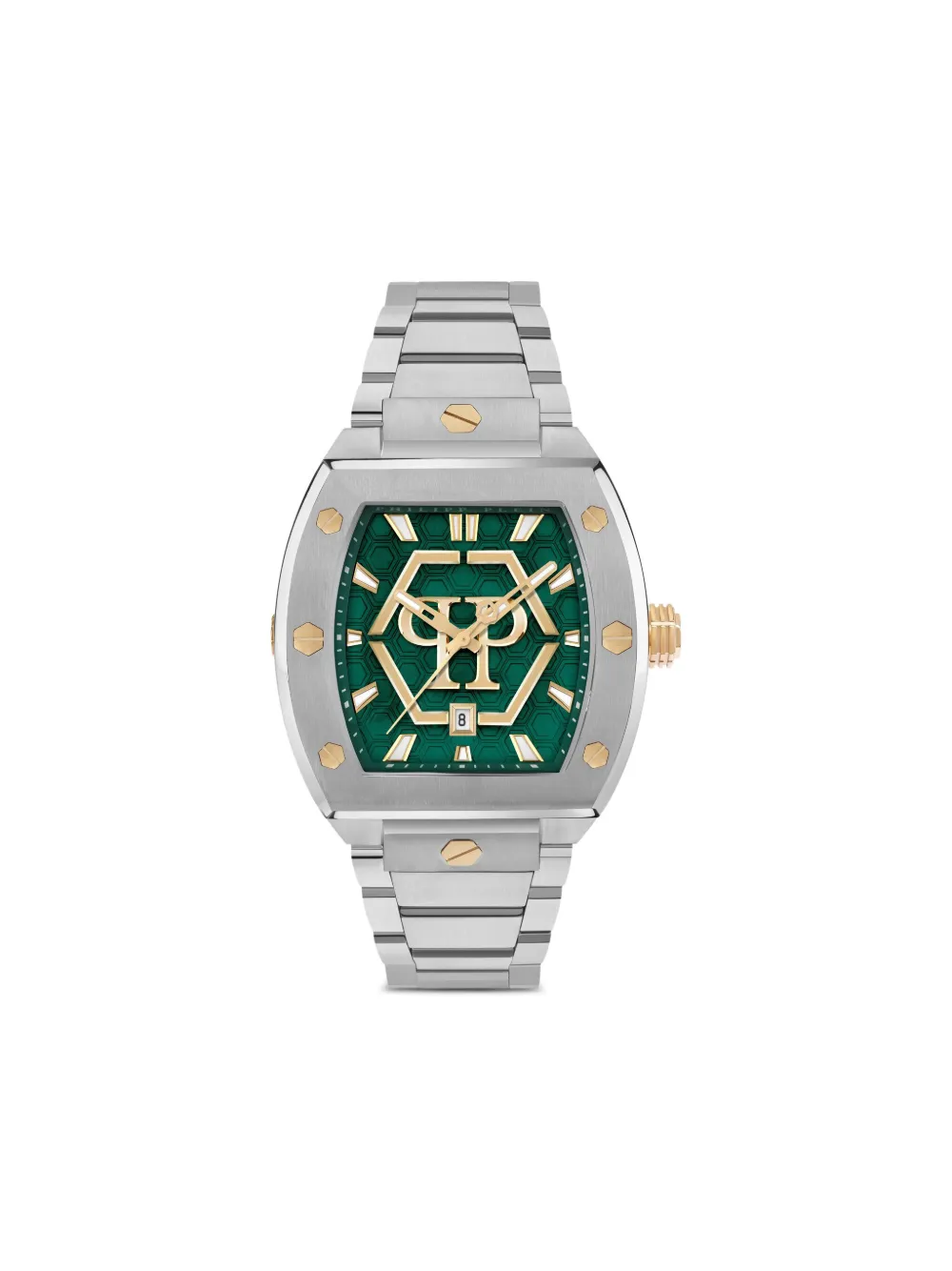 Philipp Plein The Hexagon Phantom 44mm | Green | Image 1