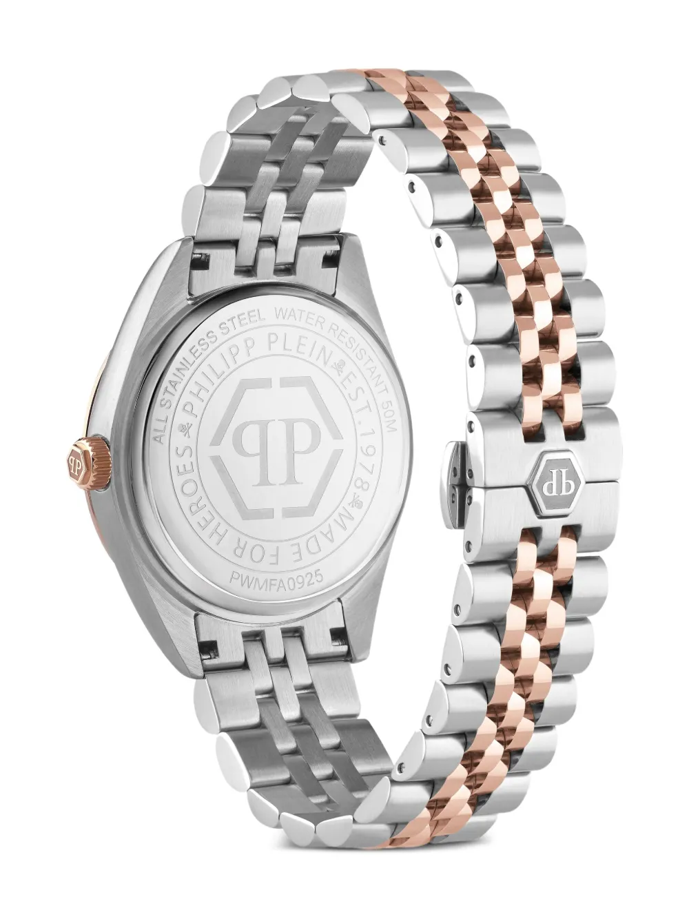 Philipp Plein Date Superlative 41mm In Metallic