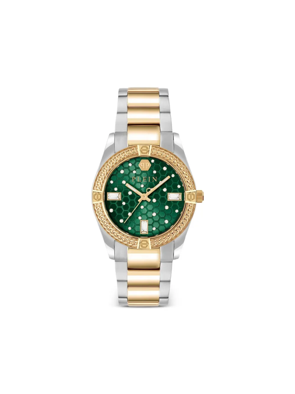 Philipp Plein Icon Chain 36mm | Green | Image 1