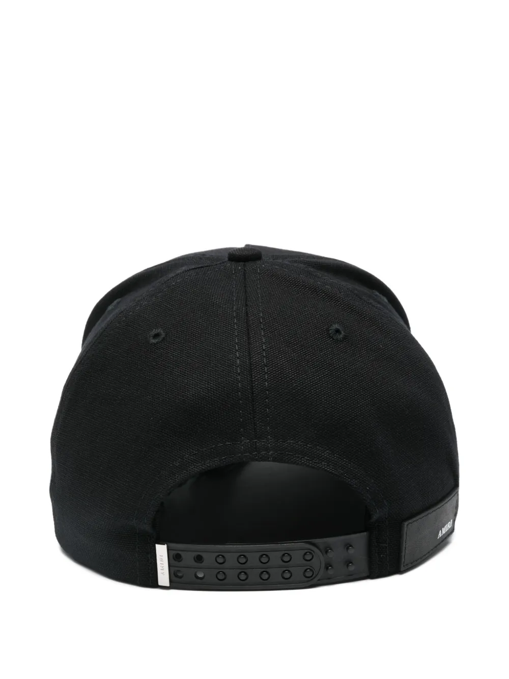 AMIRI logo-embroidered baseball cap - Zwart