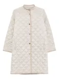 Manzoni 24 quilted single-breasted coat - Neutrals
