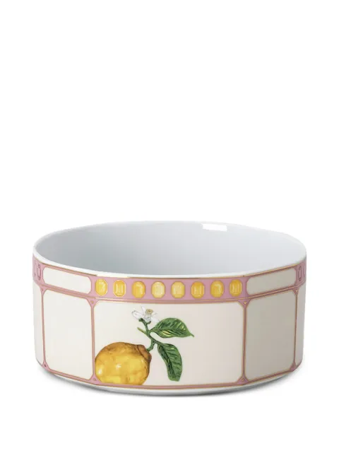 Swarovski graphic-print bowl