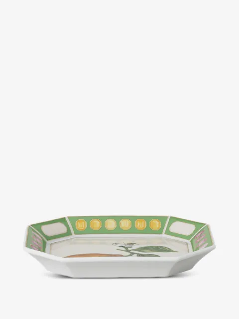 Swarovski x Rosenthal Idyllia lemon-print tray (12.1cm x 14.6cm)