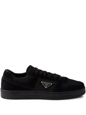 Prada Leather Sneakers | Black | FARFETCH